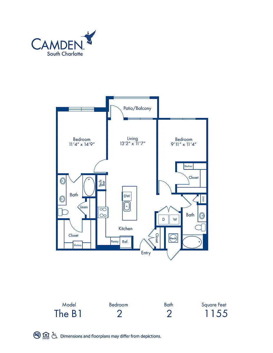 Floor plan B1
