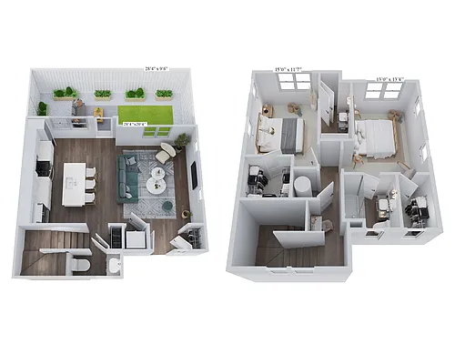 Floor plan The Abode