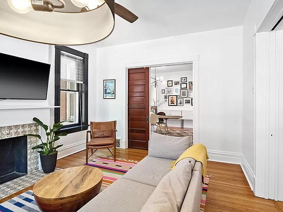 Living room. Unit is currently unfurnished.