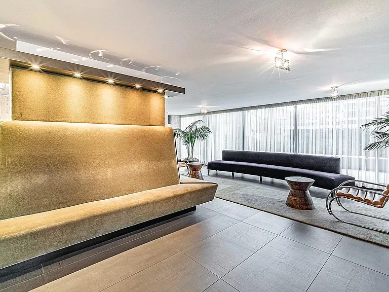 Part of lobby