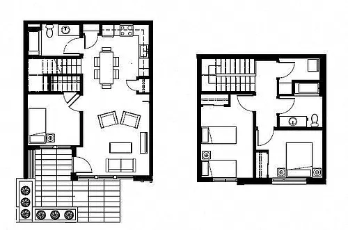 Floor plan 3X15