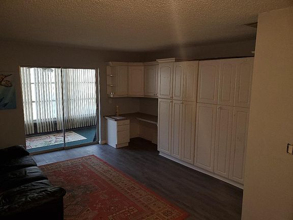 Murphy bed and desk.