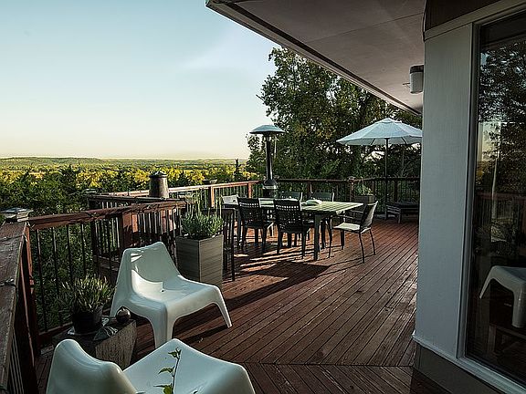 Redwood deck