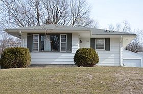 newer paint on trim and soffits