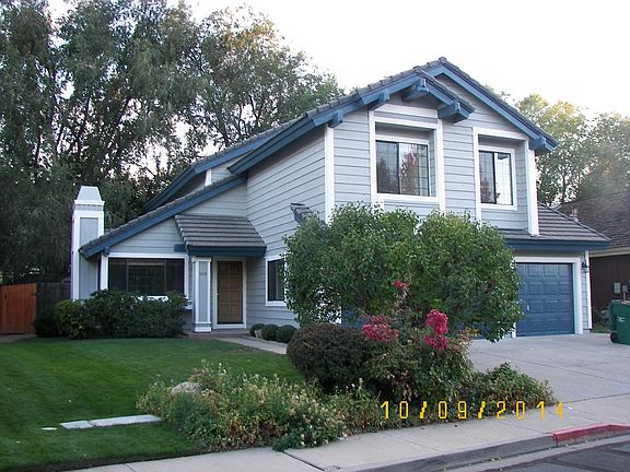 Fresh exterior paint
