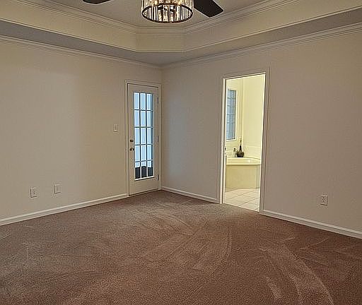Master bedroom suite