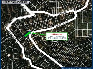 Reservoir Rd, Cedarpines park, CA 92322