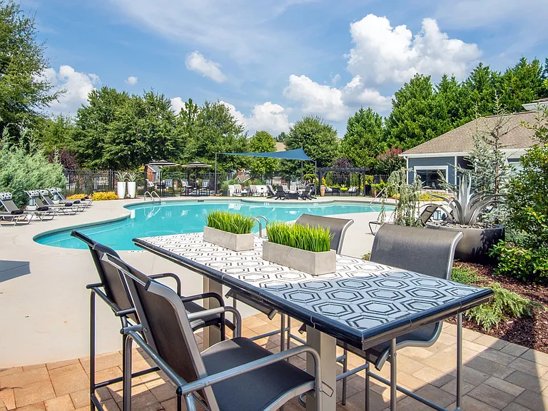 Culinary delights await at our poolside outdoor kitchen!