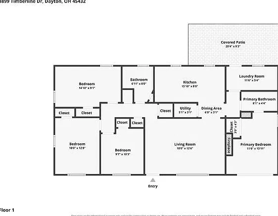 3 bed, 2.0 bath, 1352 sqft, $1,800 — Photo 2