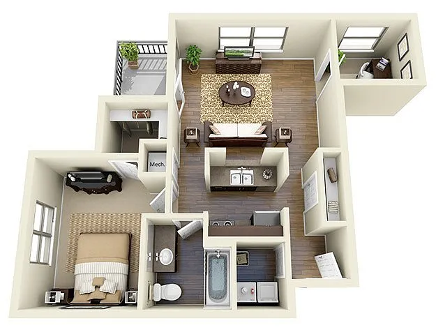Floor plan Ambassador Elite