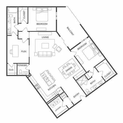 Floor plan B9