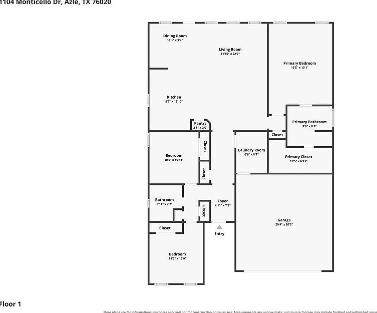 3 bed, 2.0 bath, 1658 sqft, $2,175 — Photo 2