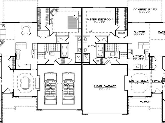 The Villas at Whisper Meadow offer 1,751 sq. ft. of luxurious living. The well planned design, abund