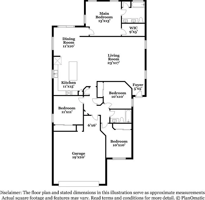 4 bed, 2.0 bath, 1615 sqft, $1,990 — Photo 2