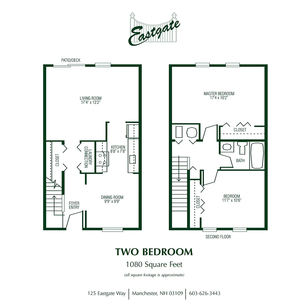 Floor plan 2 bedroom