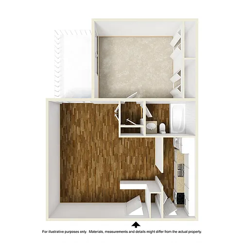 Floor plan Bonaventure-A1