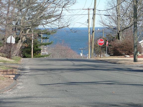 View from the front yard