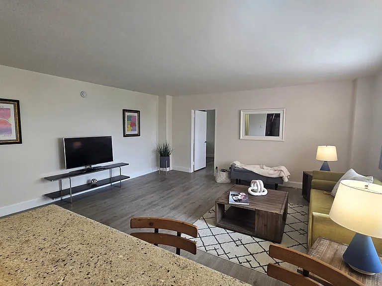 402 Living Room ...so light and bright!
One Month Free, call for details!