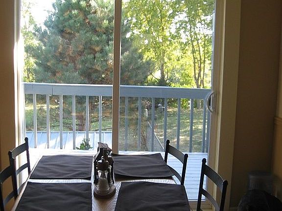 Dining Room out to deck
