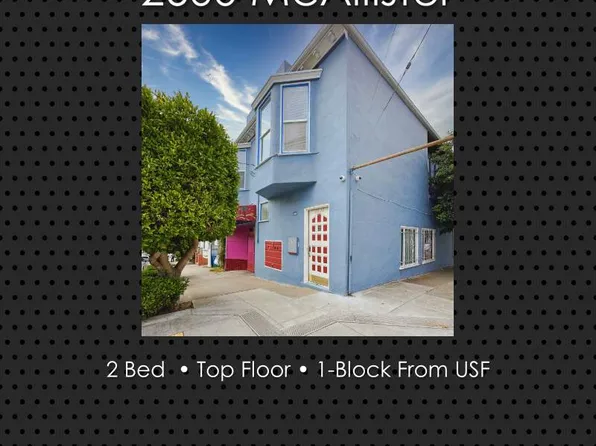 2600 McAllister St #A, San Francisco, CA 94118