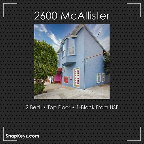 2600 McAllister St #A Photo 1