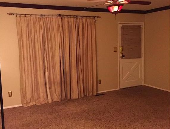 Front entrance to living room.