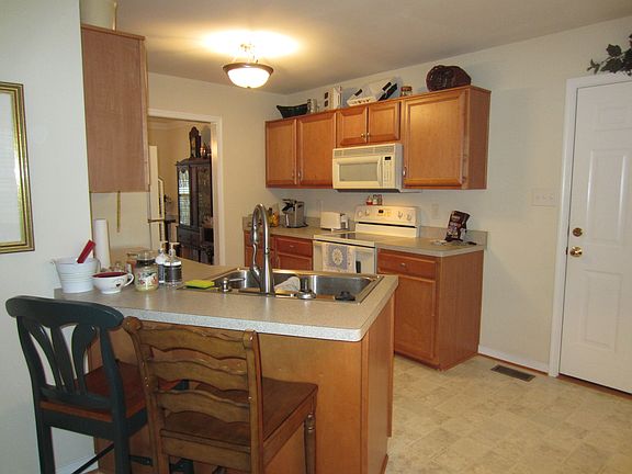 Kitchen open to family room