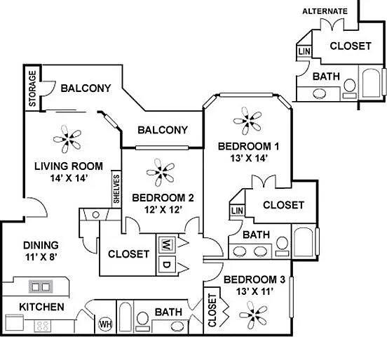 The Fairways at Piper Glen Apartments — Photo 47