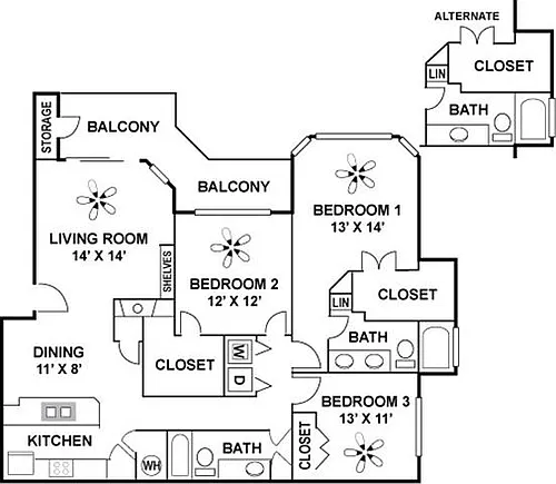 Floor plan C1