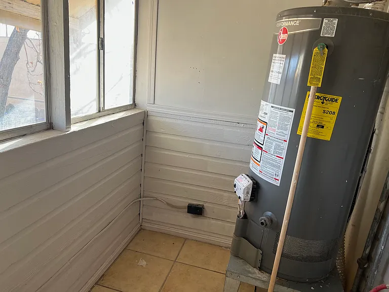 Hot Water Heater Room