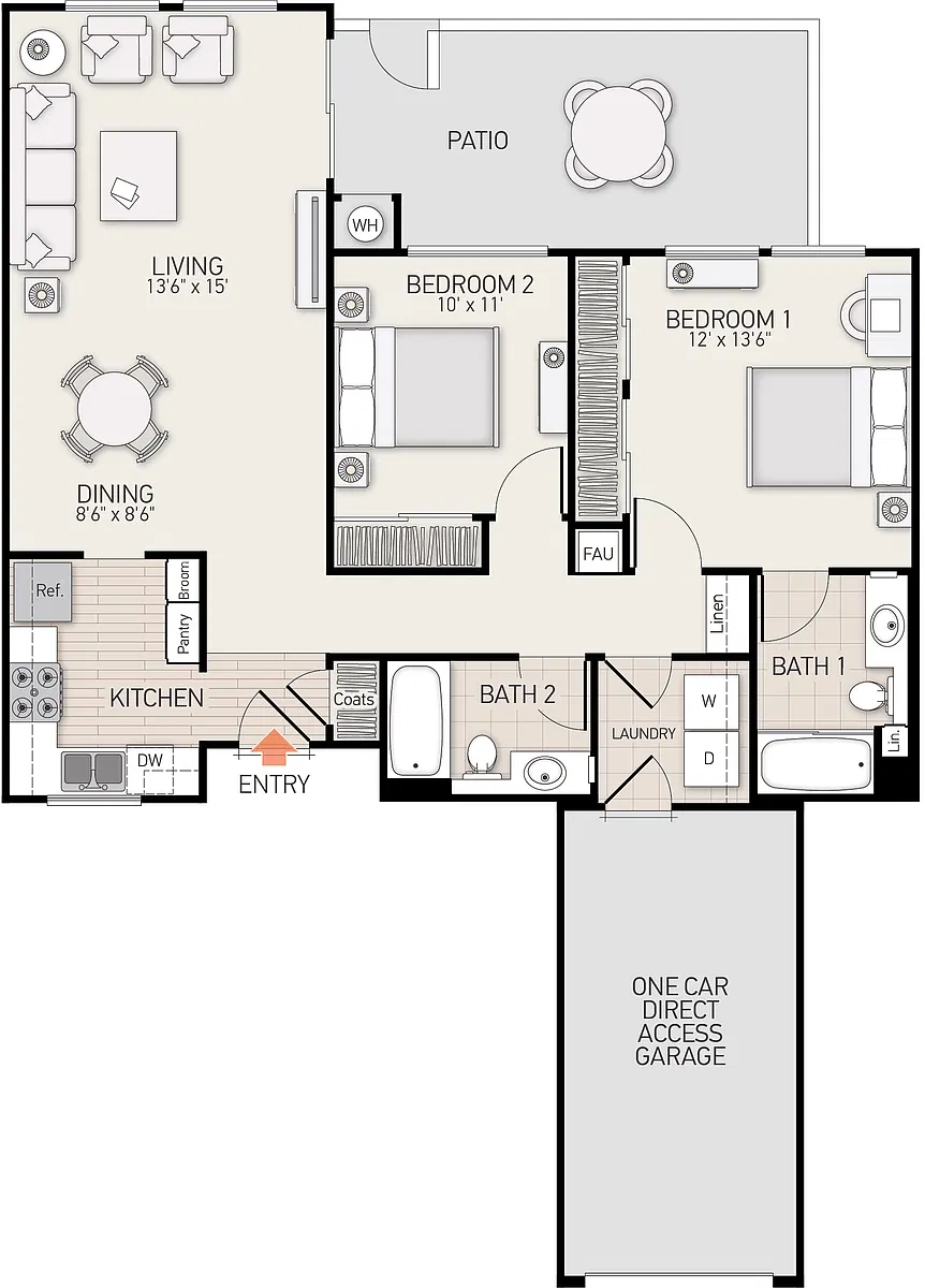 Floor plan Plan C