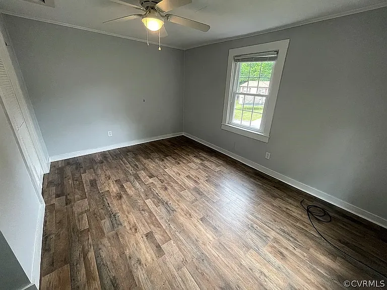 Bedroom with closet