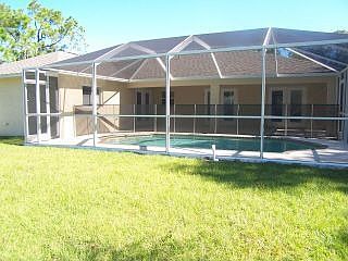 Rear of home