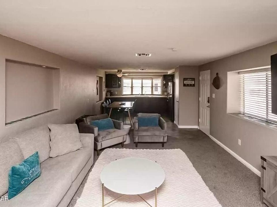 Open living/kitchen.