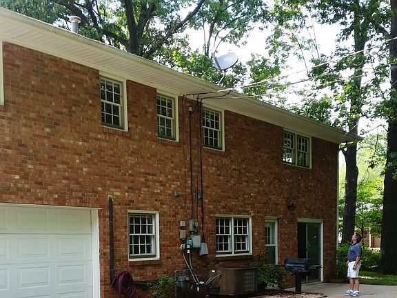 Back drive and patio