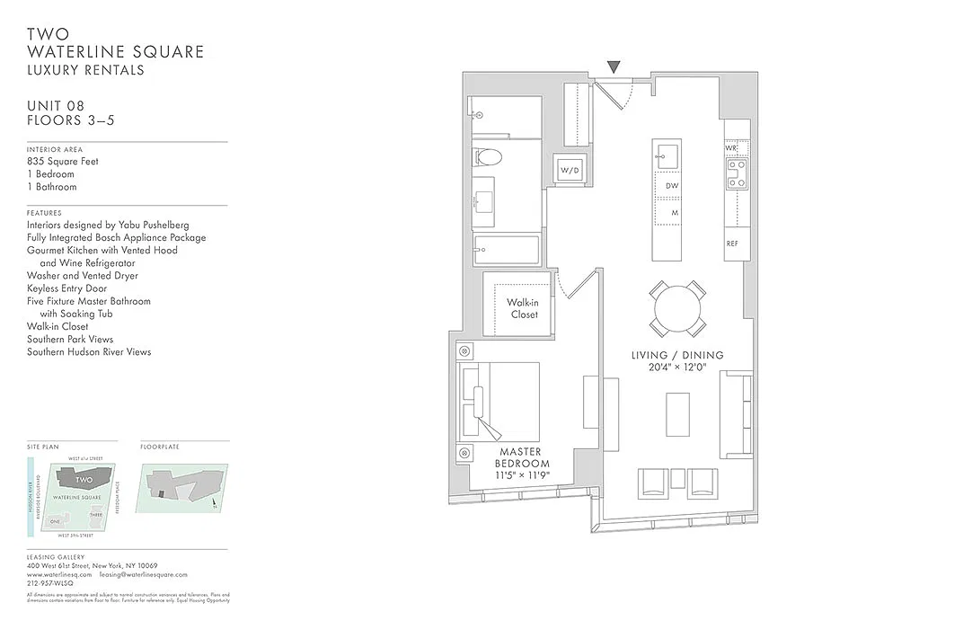 Floor plan Waterline 2: A21
