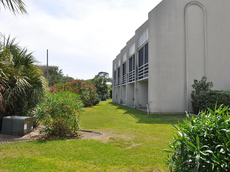 Exterior of Sea Villas- ours is the front corner unit closest to the ocean