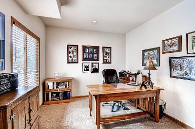 Private main floor study