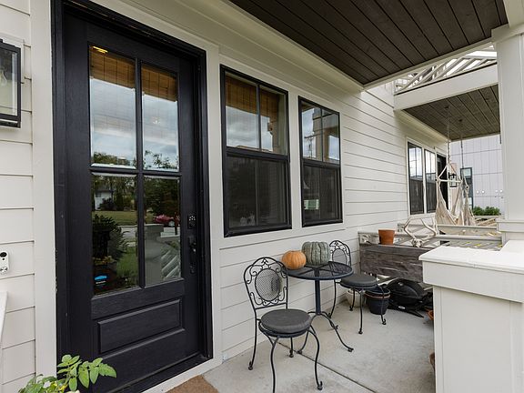 Front Door, fresh painted exterior
