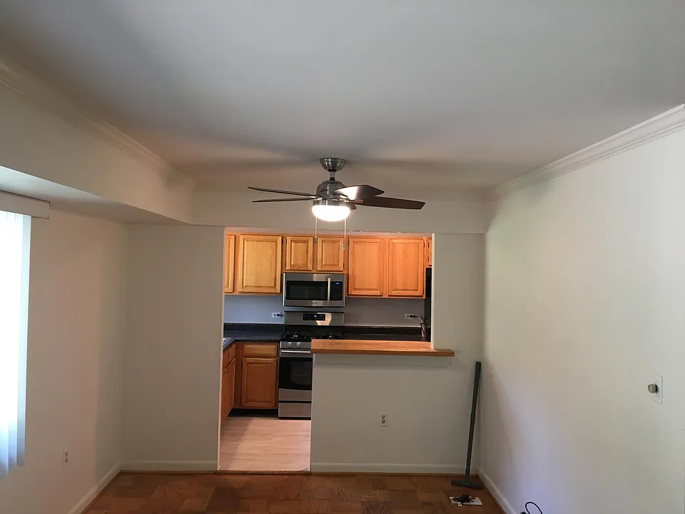 Family room looking into the kitchen