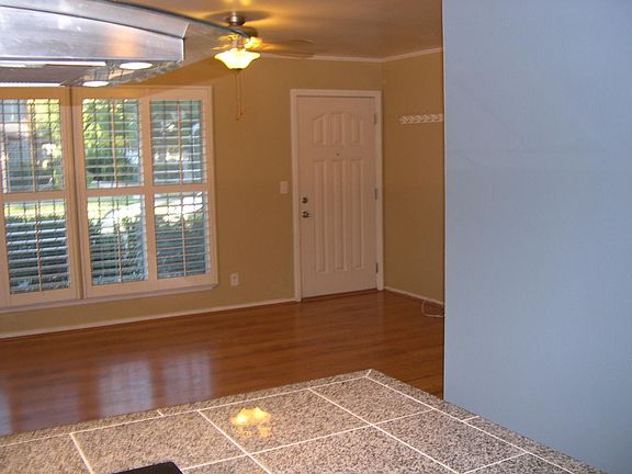 Family room view from kitchen