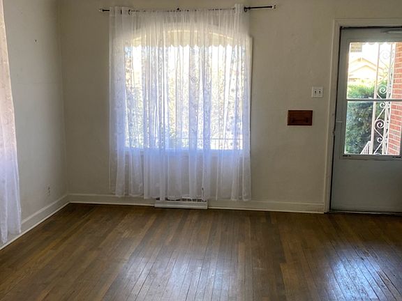 Nice living room with large windows.