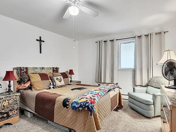 Bedroom 1 ; apt A; about 11 x 14 feet feet, pluse 2 1/2 feet deep x 12 feet closet