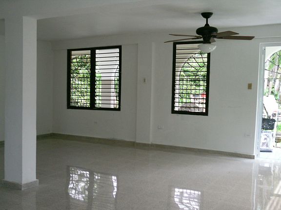 Living room from front door