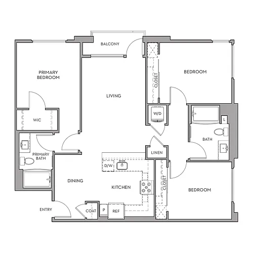 Floor plan COLTRANE