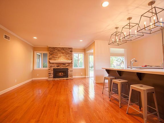Living Room with Gas Fireplace