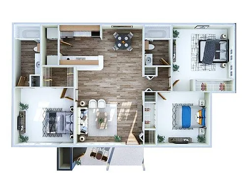 Floor plan Elm