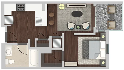 Floor plan C1