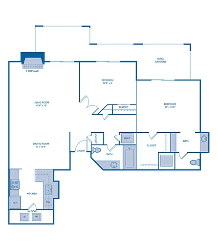 Floor plan B1
