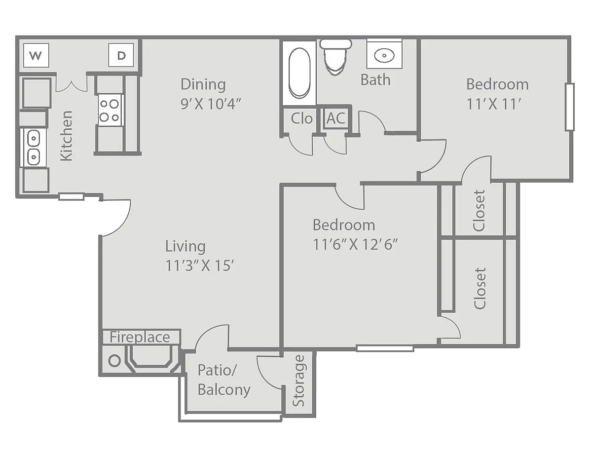 Floor plan B1